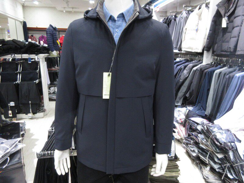 2023培罗蒙冬装新款男深蓝鹅绒脱胆商务休闲羽绒服 专柜正品83830