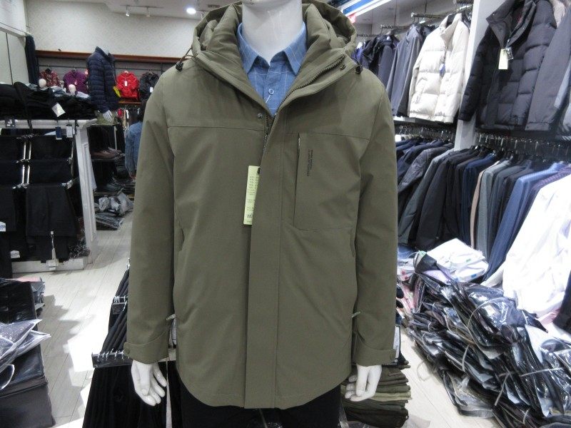 2023培罗蒙冬装新款 男中长款休闲鹅绒脱胆羽绒服 专柜正品83806