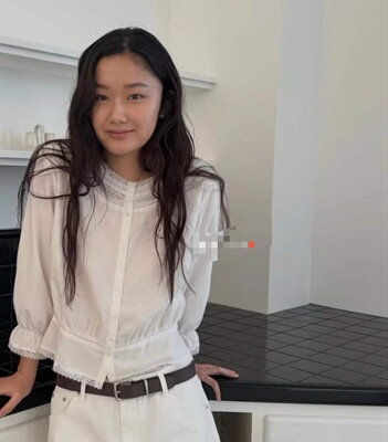 现货PREON自制早春新款温柔白色蕾丝花边衬衫上衣howus