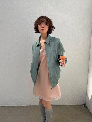 一周PREON自制早春新款百搭通勤翻领夹克外套atelier