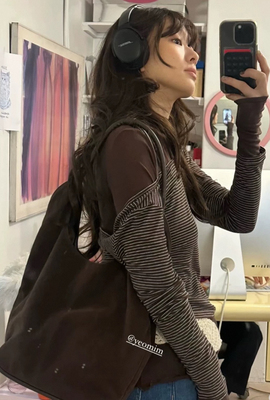 现货PREON工厂自制春夏新款柔软舒适木耳边修身显瘦长袖t恤fletta