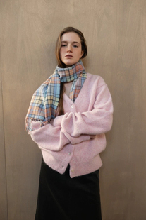 现货PREON工厂自制秋冬新款lerobe同款暖洋洋气质长袖开衫外套