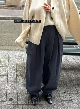 陆续PREON工厂自制秋冬新款慵懒氛围松弛感宽松毛衣开衫ethos同款