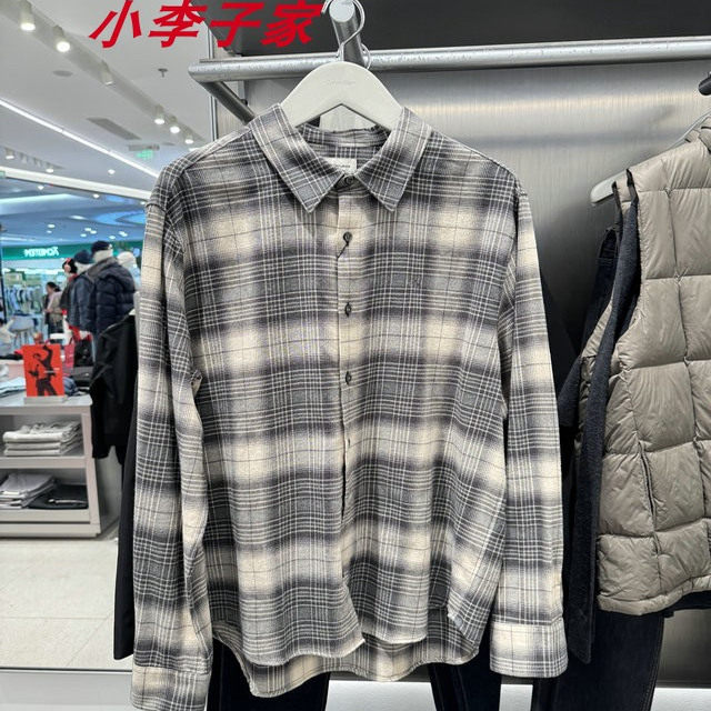 4RD105G国内代购CK Jeans专柜2025秋冬新款男士牛仔长袖衬衫