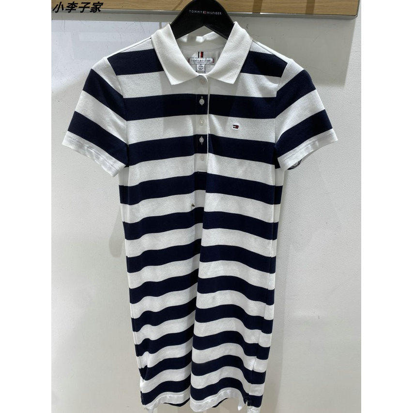 XW04323国内Tommy25秋冬女士新款POLO连衣裙