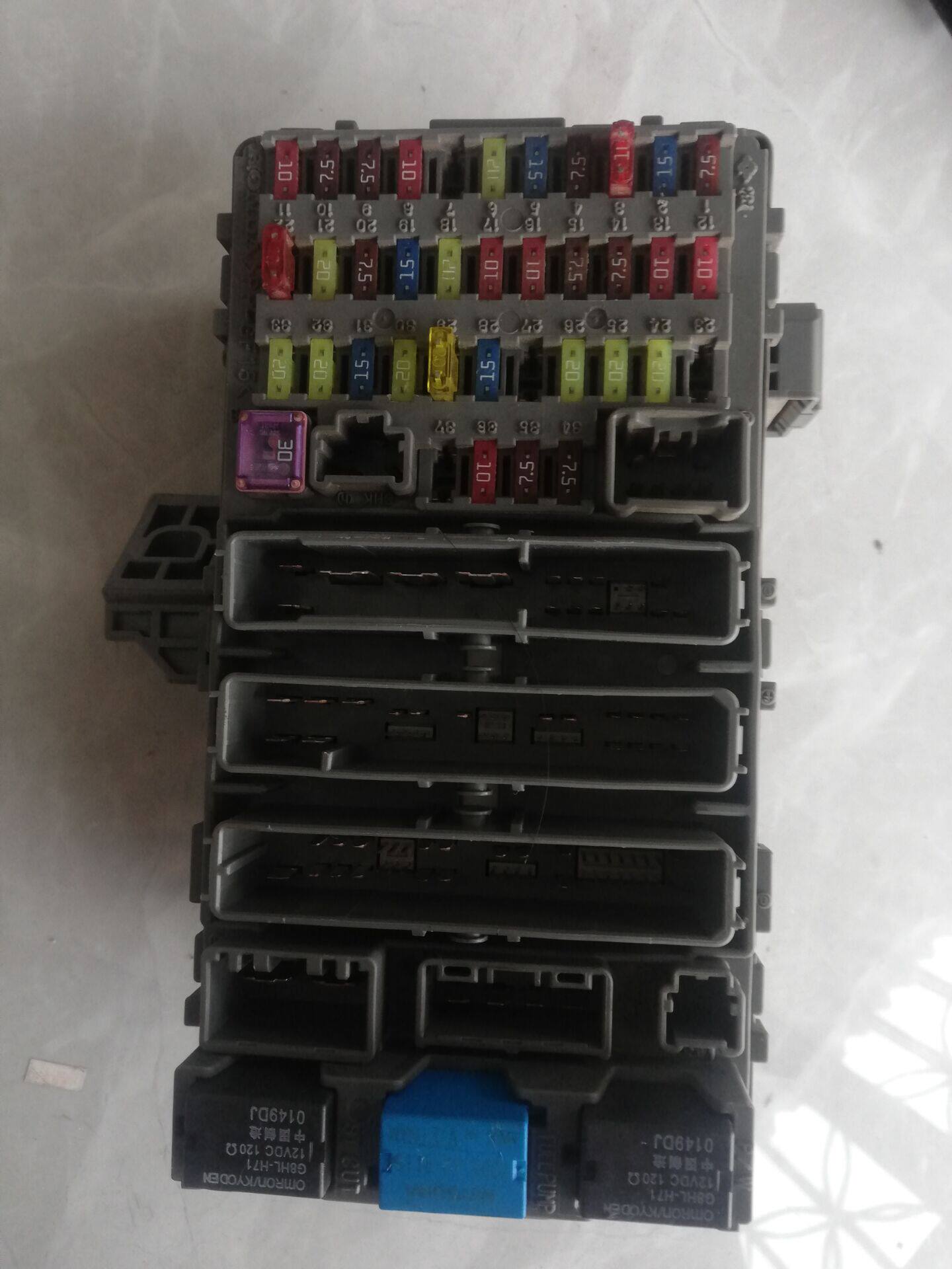 思域crv室内保险丝继电器盒车身控制模块swa-h121/swa-h131包装车