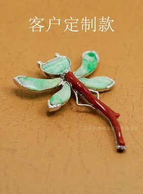 手工18K金925银吊坠耳饰