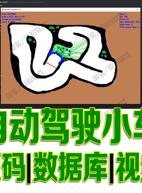 深度学习人工智能Python自动驾驶AI小车遗传算法优化神经网络源码