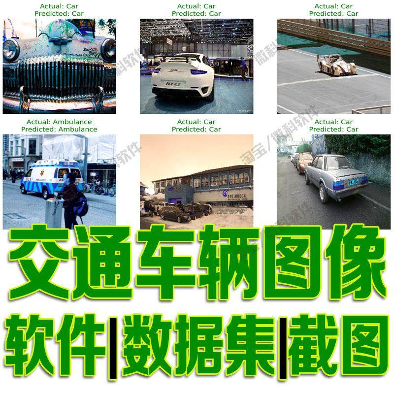 汽车和救护车车辆识别检测数据集yolo训练标注voc机器学习python