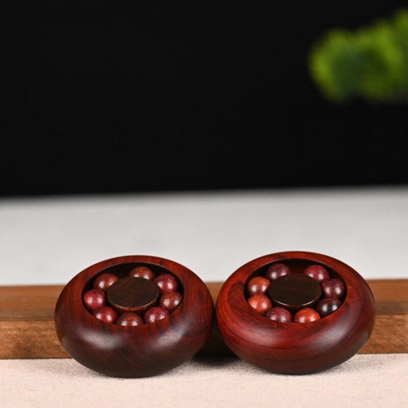 紫檀木雕时来运转手把件随身解压文玩把玩转运珠实木质工艺品批发