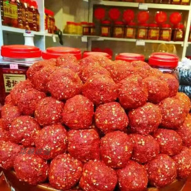 邛崃特产平乐古镇黄记老坛子干香豆腐乳双料麻辣豆腐乳干香668g