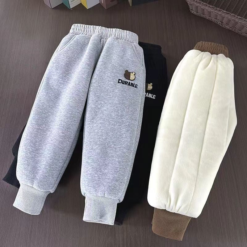 儿童时尚男童女童棉裤加厚三层一条过冬保暖运动裤特厚童装裤子,童装/婴儿装/亲子装,儿童运动裤,淘宝优惠券,粉丝福利购,淘宝优惠卷