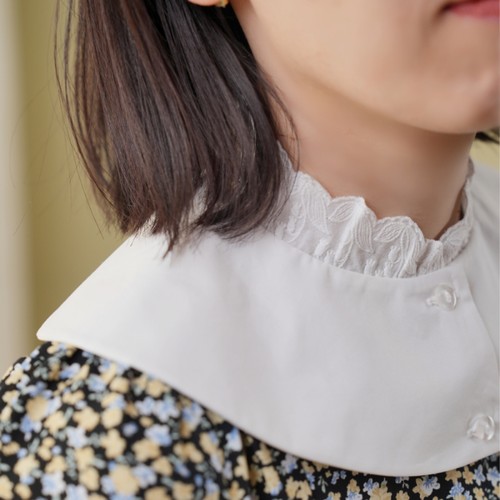 美好铃兰实穿田园少女日系假领子