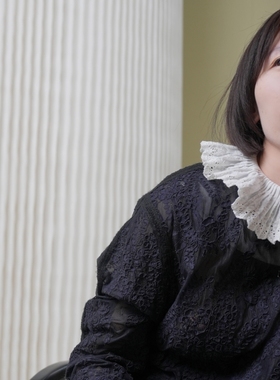 TT unique 实用美搭人手一件 翻领小古典公主风拉夫领 精致假领子