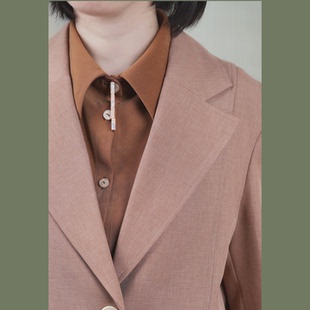 邂逅摩卡慕斯棕～清浅雅致高级感通勤静奢打底显瘦假领子