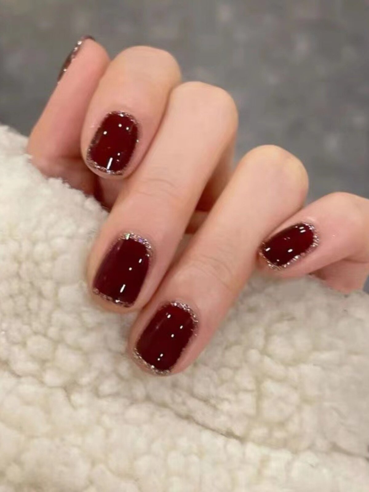 假指甲美甲贴片小红书爆款法式潮流美甲 新娘孕妇款穿戴美甲68