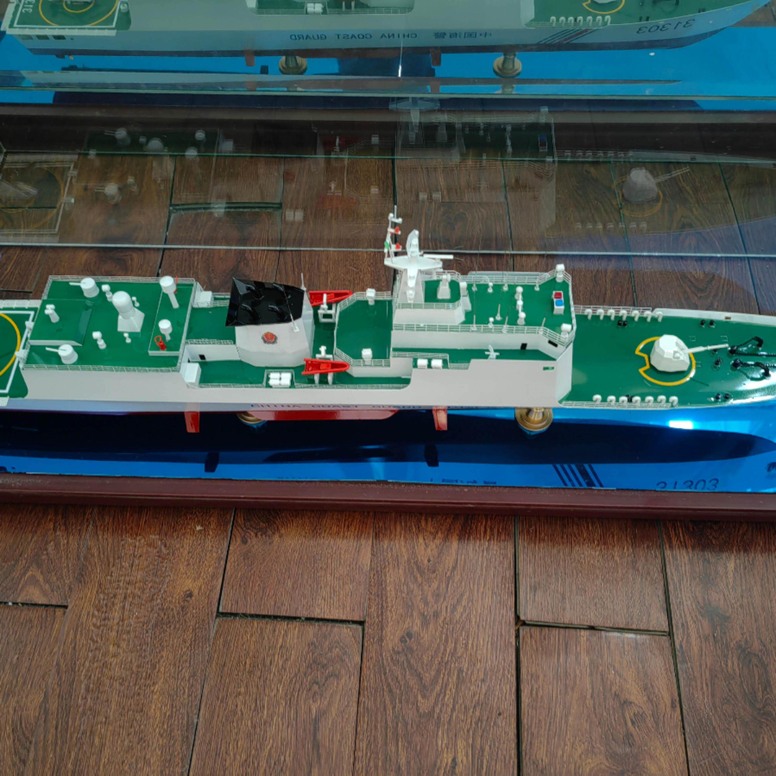 中国海警船模型 056型军舰成品仿真静态海军摆件收藏送礼纪念品