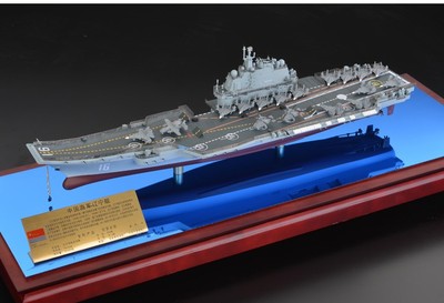 中国16辽宁舰模型  辽宁号航母仿真成品摆件展厅收藏送礼 多尺寸
