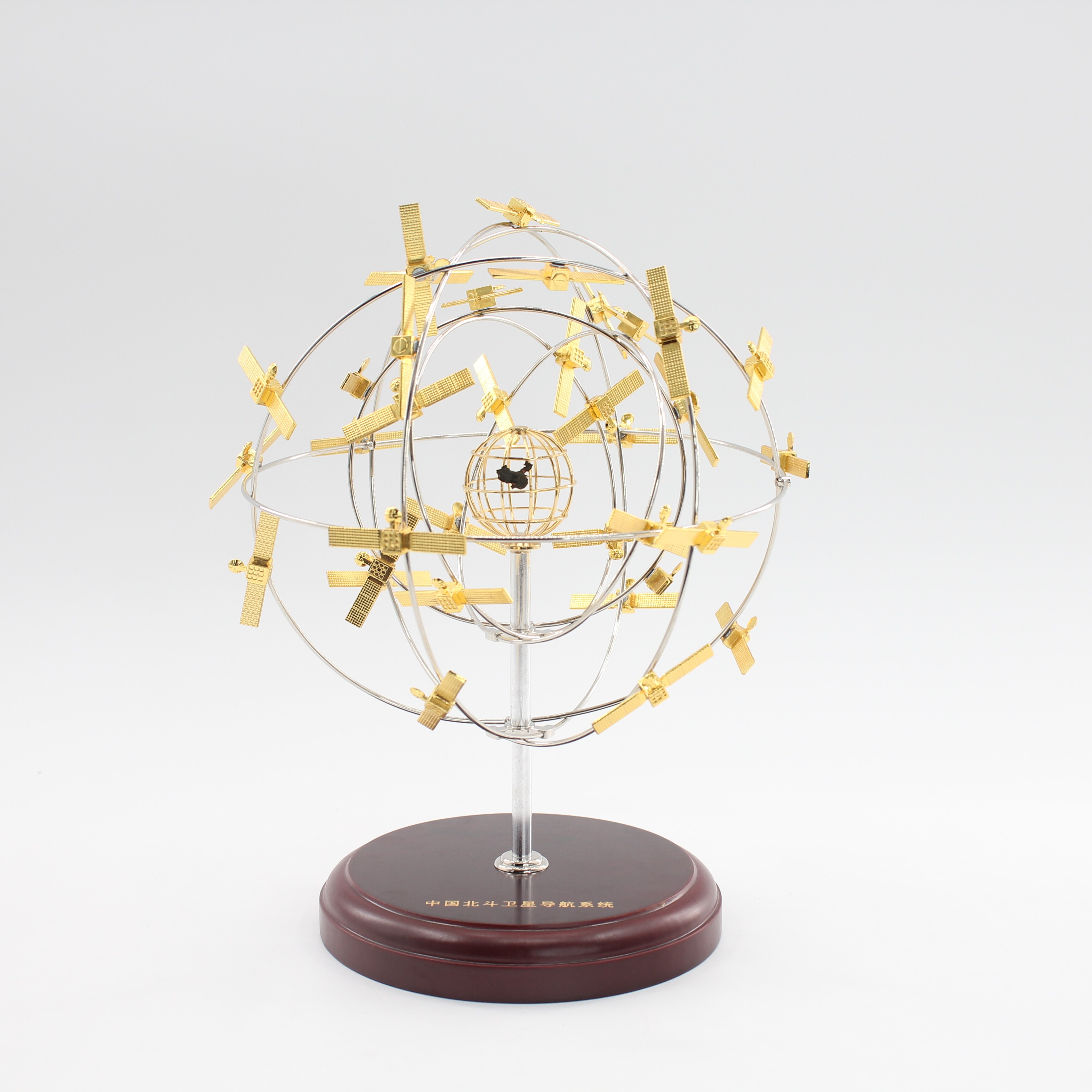 北斗星链模型北斗导航卫星系统北斗星座中国航天科普教育展览纪念