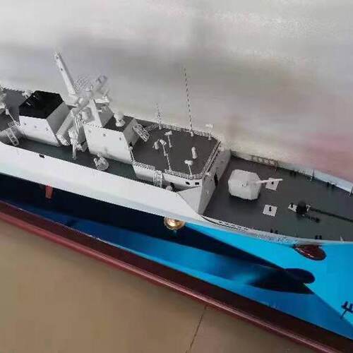 056护卫舰驱逐舰定制模型摆件