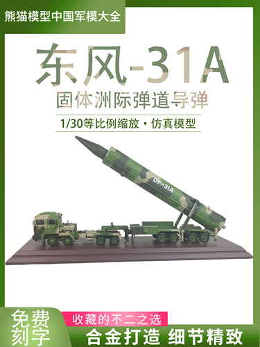 东风31展厅展览收藏摆件退伍纪念