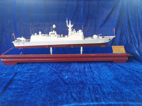 中国054a护卫舰模型成品摆件