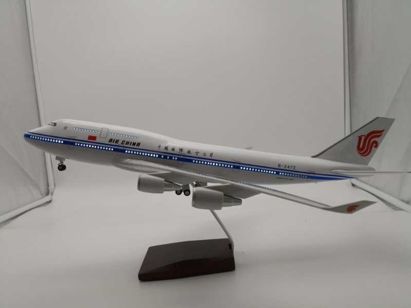 1:130空中客车787飞机模型 1:150空中客机747飞机空客LED飞机模型
