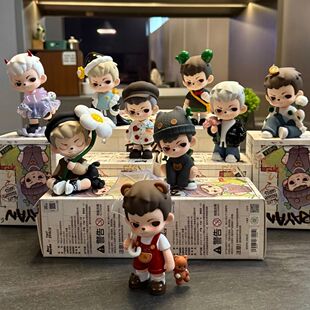 祖国版 Rayan三代万物生长盲盒潮玩具公仔手办生日礼物摆件彩盒装