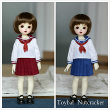 【包邮】YOSD水手服套装 6分BJD娃衣 制服裙套装