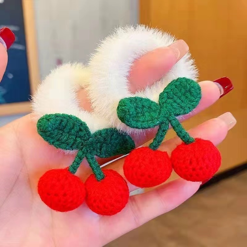 樱桃新年款美观喜庆中国风女宝宝