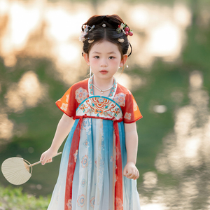 女童汉服超仙古装新中式