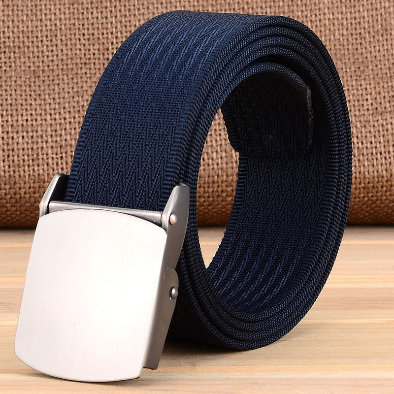 裤带帆布无极调节皮带战术尼龙