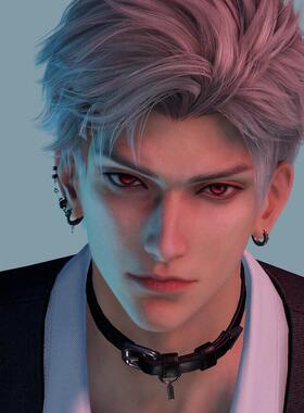 恋与深空秦彻彻子哥同款项圈暗黑禁欲二次元cos时尚百搭choker