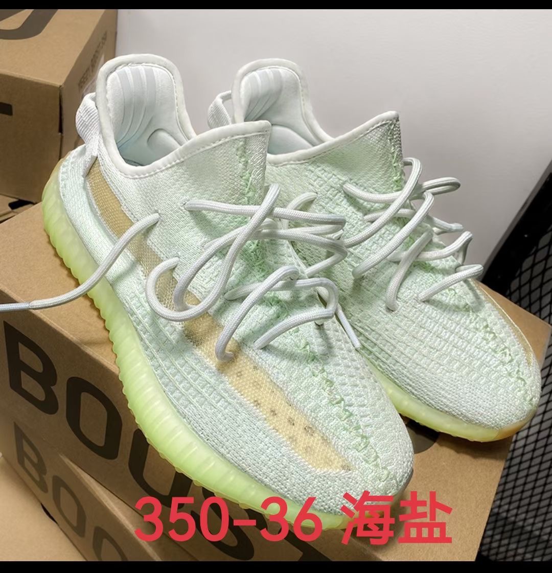椰子鞋女350海盐2023年夏季新款透气百搭休闲情侣运动鞋