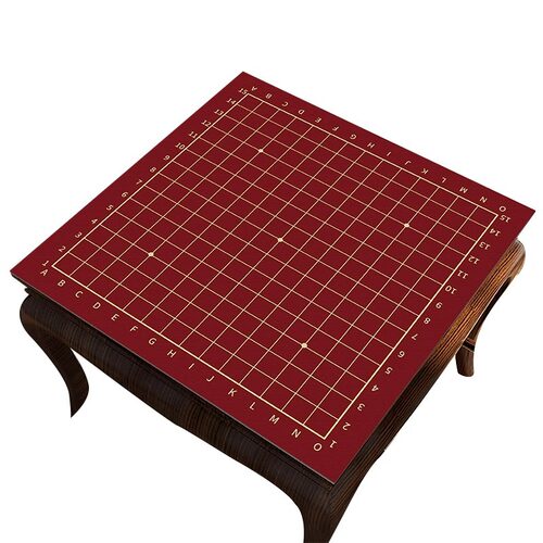 围棋五子棋桌垫硅藻泥棋盘桌布二合一纯色加厚隔音防滑吸水垫子