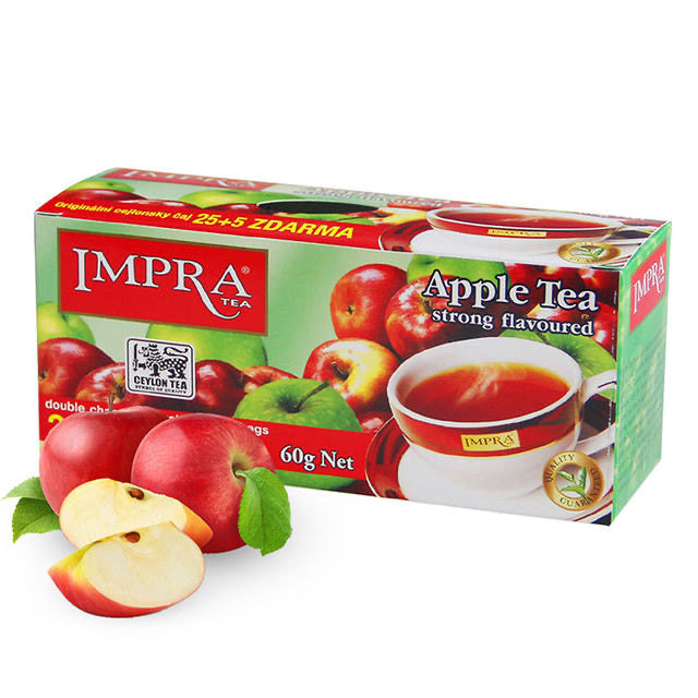 英伯伦苹果味红茶水果袋泡茶30袋