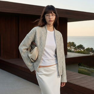 VALUE「 立领春季 禅 」东方禅意条纹短外套修身 夹克 Pāra COMMON