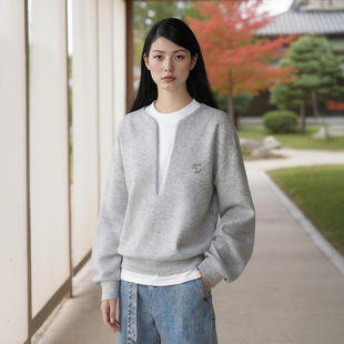 VALUE「 新中式 禅 」禅意廓形卫衣 峡谷领上衣 Pāra COMMMON