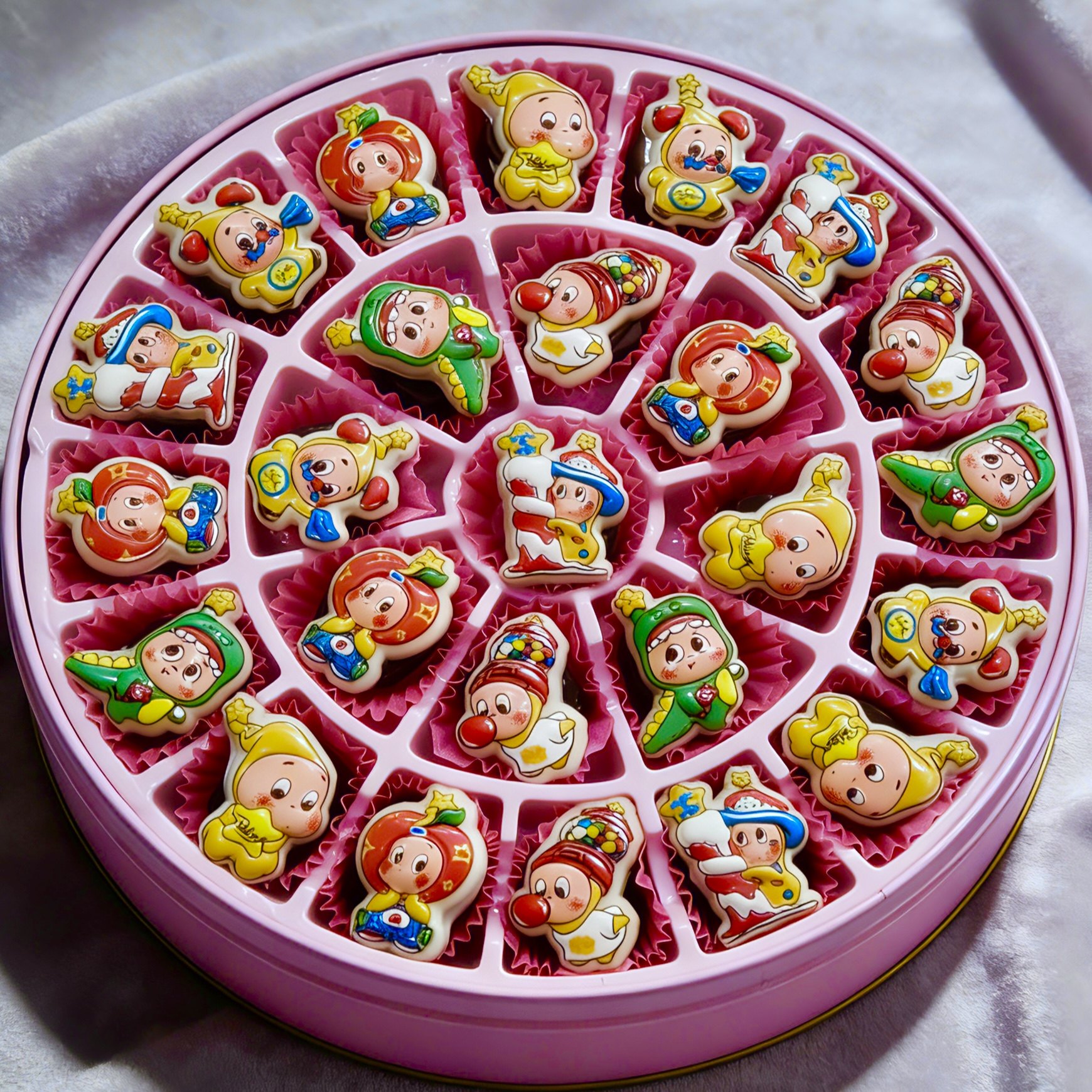 新品星星人巧克力礼盒装儿童生日礼物送女生糖果零食礼包新年礼物