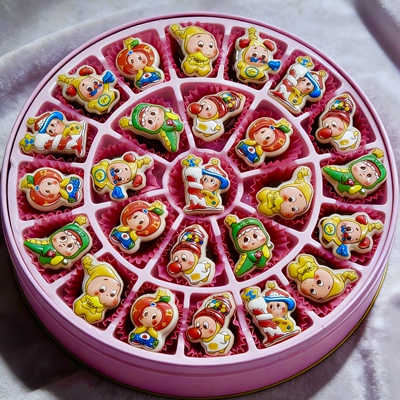 星星人牛奶巧克力礼盒生日礼物