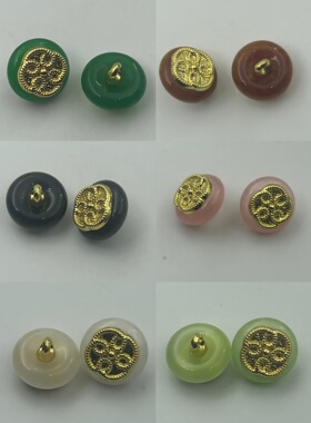 260407新款1.1-1.2cm国风纽扣珠子衬衫扣