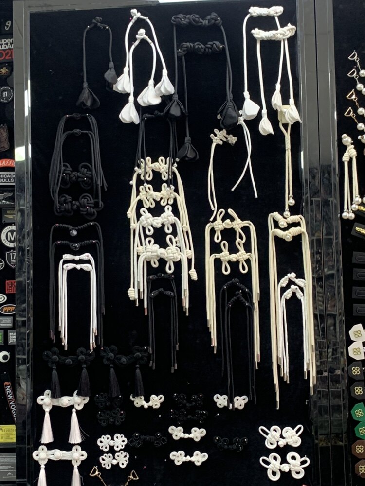 金琰辅料盘扣大全羽绒服 服装设计 双面尼