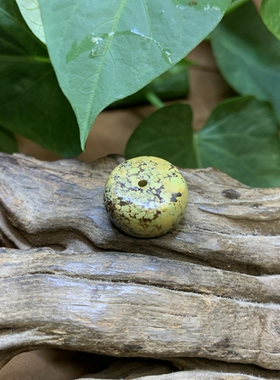 B20一物一图DIY散珠配珠老旧款原矿花松 约4.5克 直径约17mmx10mm