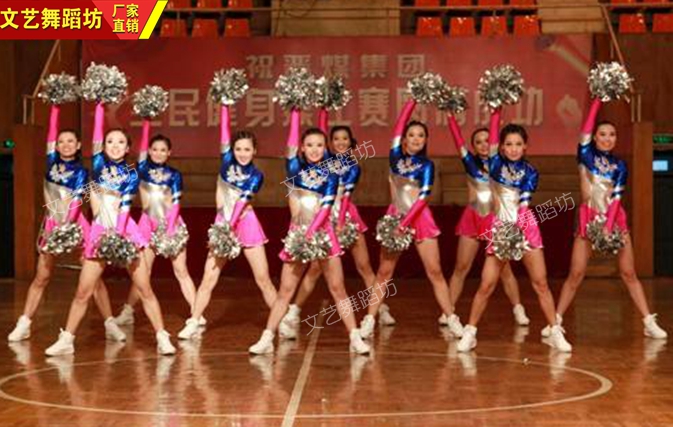 专业定制比赛学生啦操健美操服装