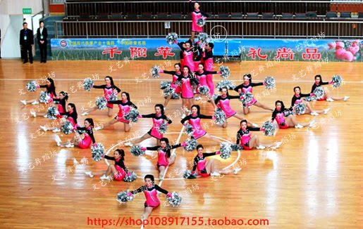 专业定制啦啦操服装、儿童、成人广播体操服装、竞技健美操套装