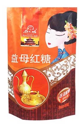 厨大妈益母红糖400g 手工古法黑红糖月子经期红糖 2袋包邮