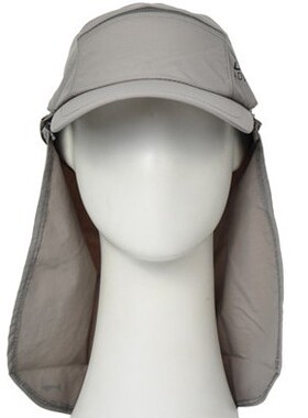 功能帽遮阳防风防尘垂钓防虫李宁正品男女速干可拆卸AMZJ024-1