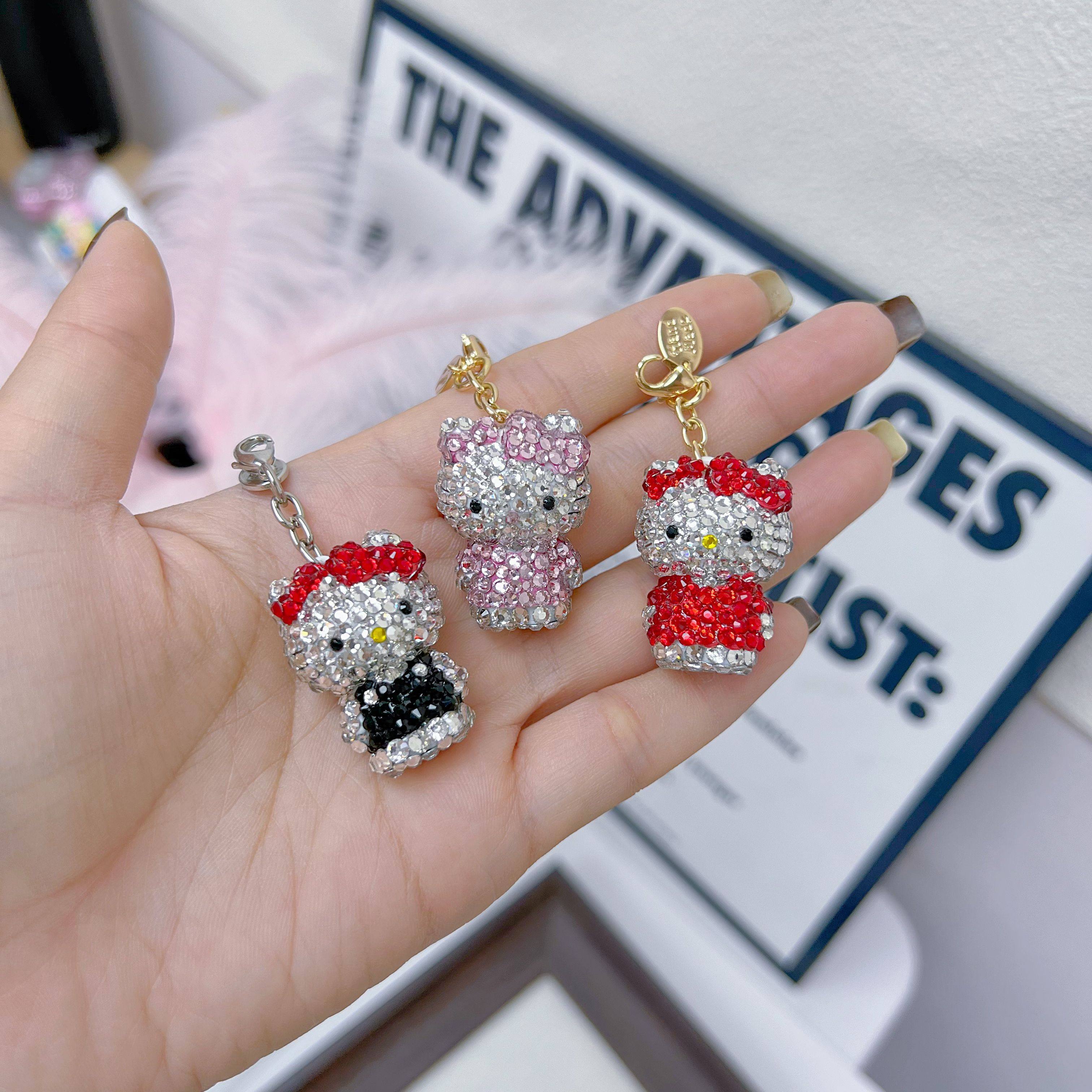 可爱提溜Kitty挂件挂饰钥匙扣挂件包包挂件,服饰配件/皮带/帽子/围巾,包挂件,淘宝优惠券,粉丝福利购,淘宝优惠卷