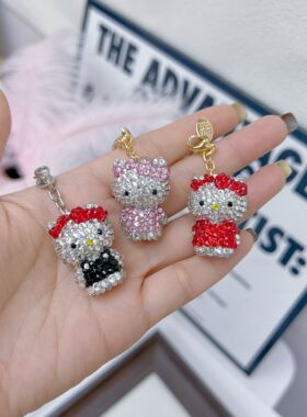 可爱提溜Kitty挂件挂饰钥匙扣挂件包包挂件