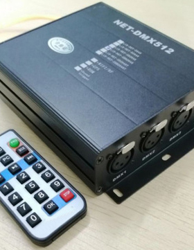 ArtNet SD卡脱机DMX512通道录播器控台声光同步网络RS232-485串口